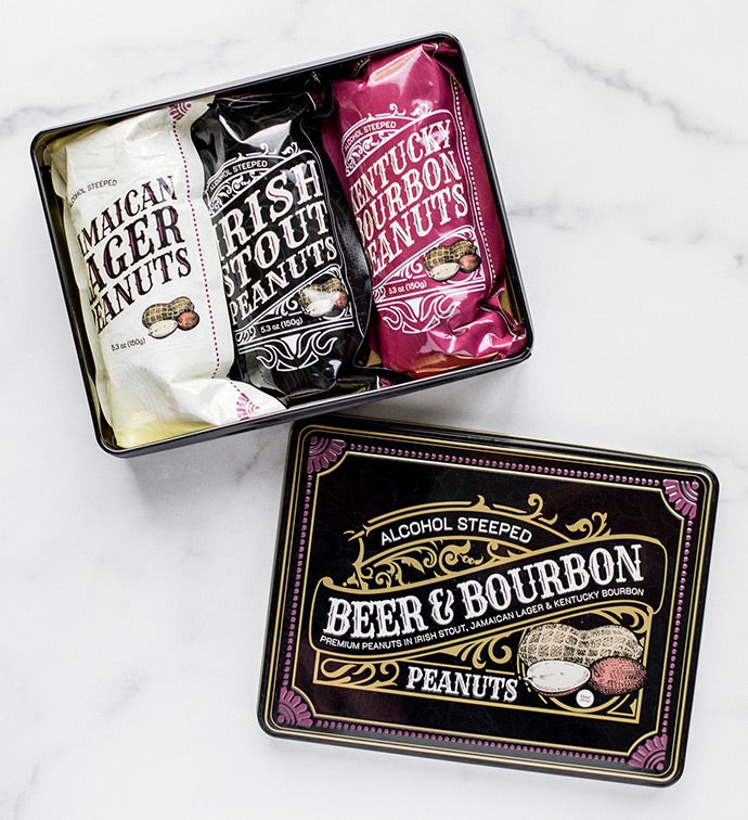 Liquor Nuts in Gift Tin